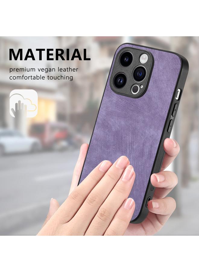 Zaboon Case For iPhone 12 Pro Max Vintage Leather PC Back Cover Phone Case - Image 4