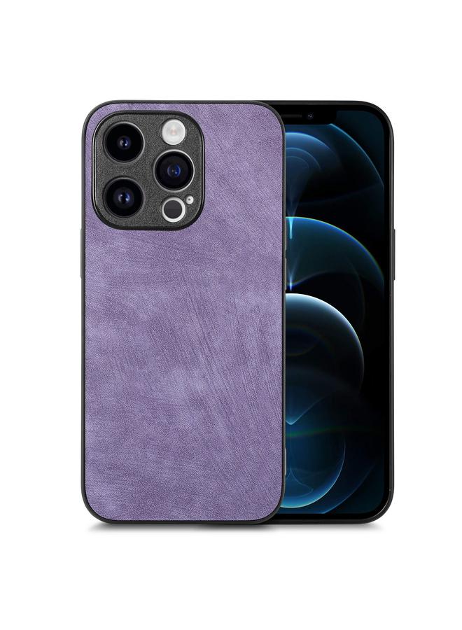 Zaboon Case For iPhone 12 Pro Max Vintage Leather PC Back Cover Phone Case - Image 1