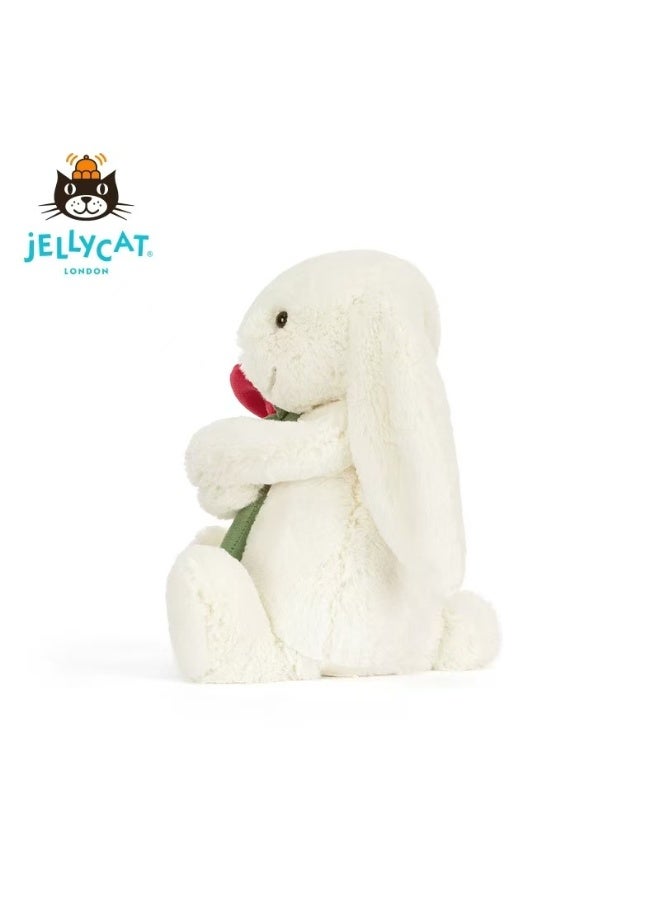 Jellycat ivory embrace rose Bonnie rabbit doll plush doll rabbit birthday gift - Image 2