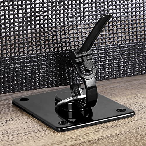 GRENFU Mesh Dog Gate Floor Adhesive Hooks 2-Pack No Drilling Retractable Baby Gates Hooks Prevent Babies and Pets from Going Under The Mesh Baby Gate Ground Anchor Hooks Ideal for Securing to Floors, Stairs - Image 1