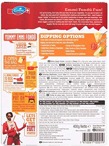 Emmi Fondue Original Cheese 400g 14oz. (Product of Switzerland) - Image 2