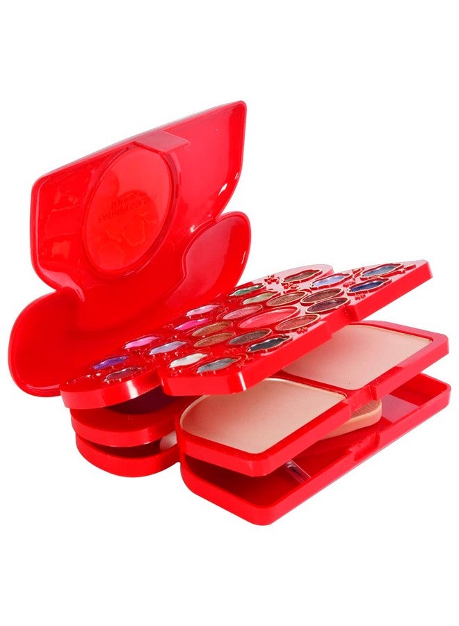 Adbeni New Makeup Kit For Women | 24 Eye Shadow,2 Blusher, 5 Lip Color, 2 Compact, 1 Mirror,1 Puff | Easy-to-Blend, Long Lasting - Image 1