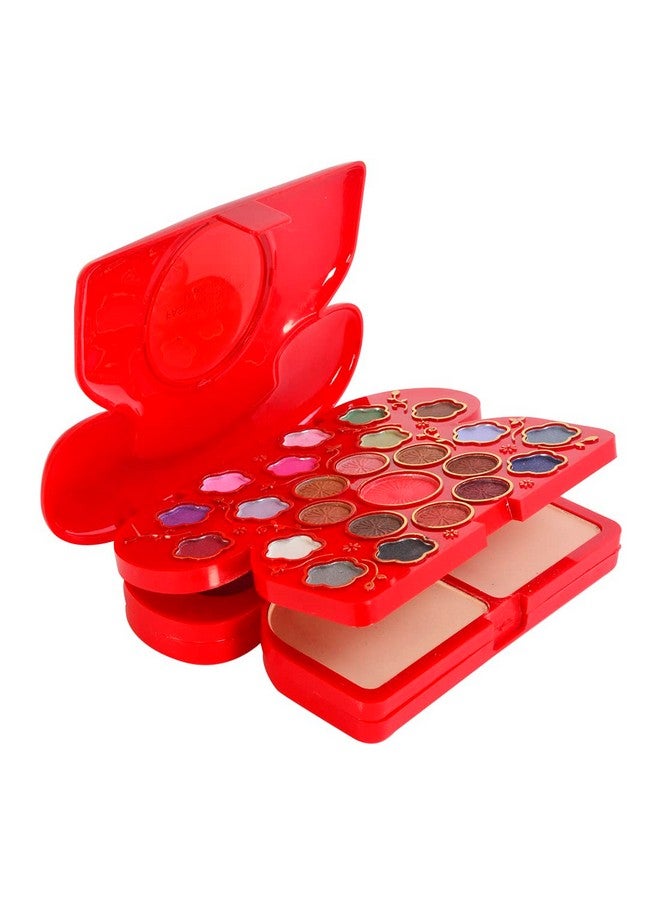 Adbeni New Makeup Kit For Women | 24 Eye Shadow,2 Blusher, 5 Lip Color, 2 Compact, 1 Mirror,1 Puff | Easy-to-Blend, Long Lasting - Image 2