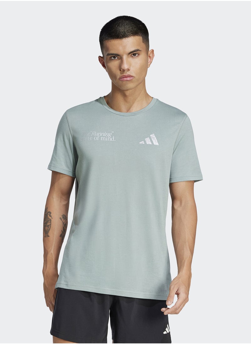 Adidas Ultimate Metallic Graphic T-Shirt  - Image 1