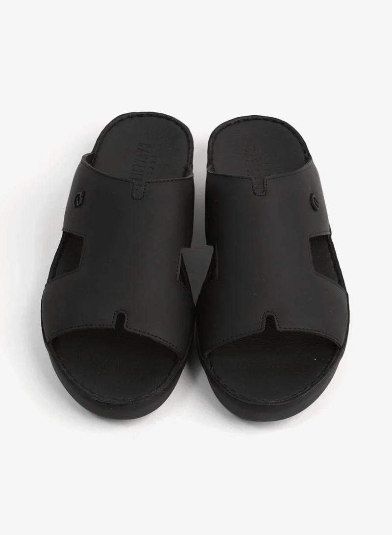 UOMO Cavalier  UOMO CAVALIER LUXURIOUS ARABIC SANDLS FOR MEN'S BLACK for Men | Best Price UAE