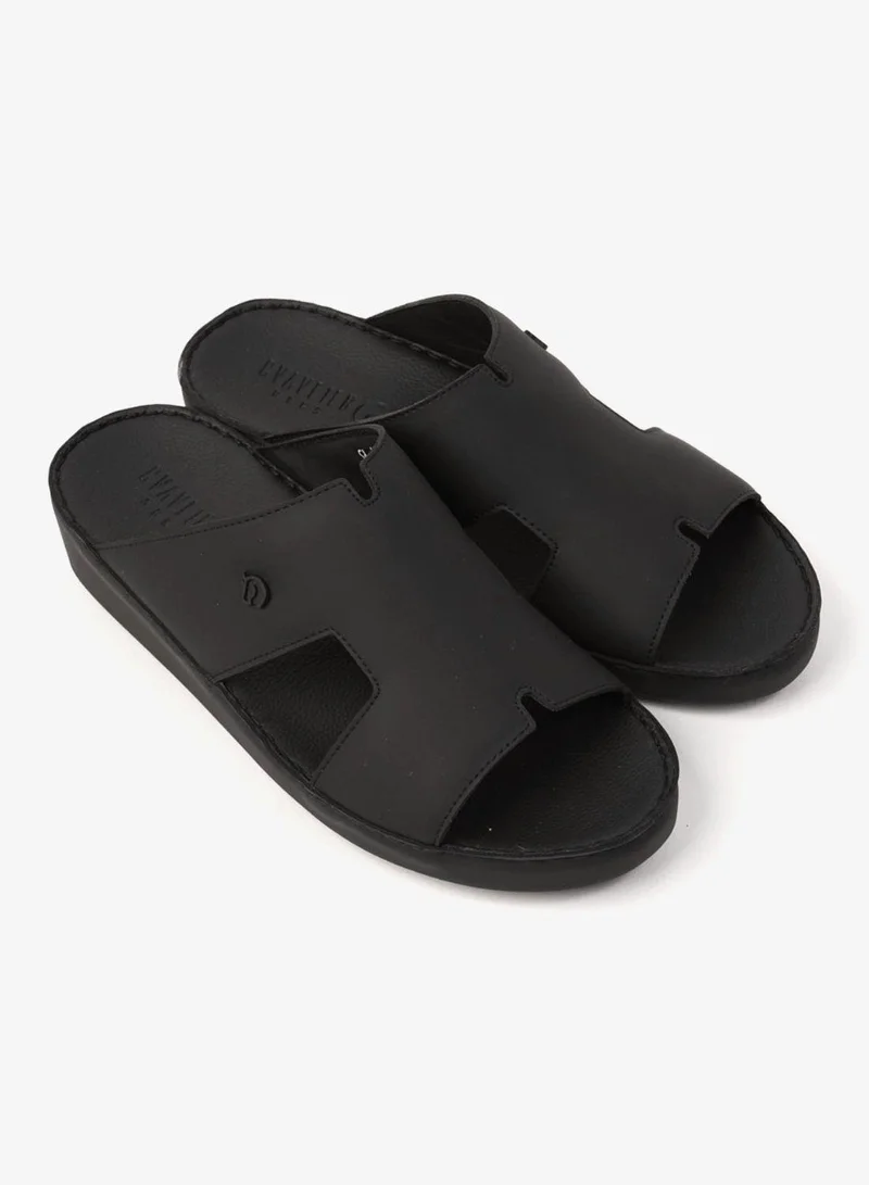 UOMO Cavalier  UOMO CAVALIER LUXURIOUS ARABIC SANDLS FOR MEN'S BLACK for Men | Best Price UAE