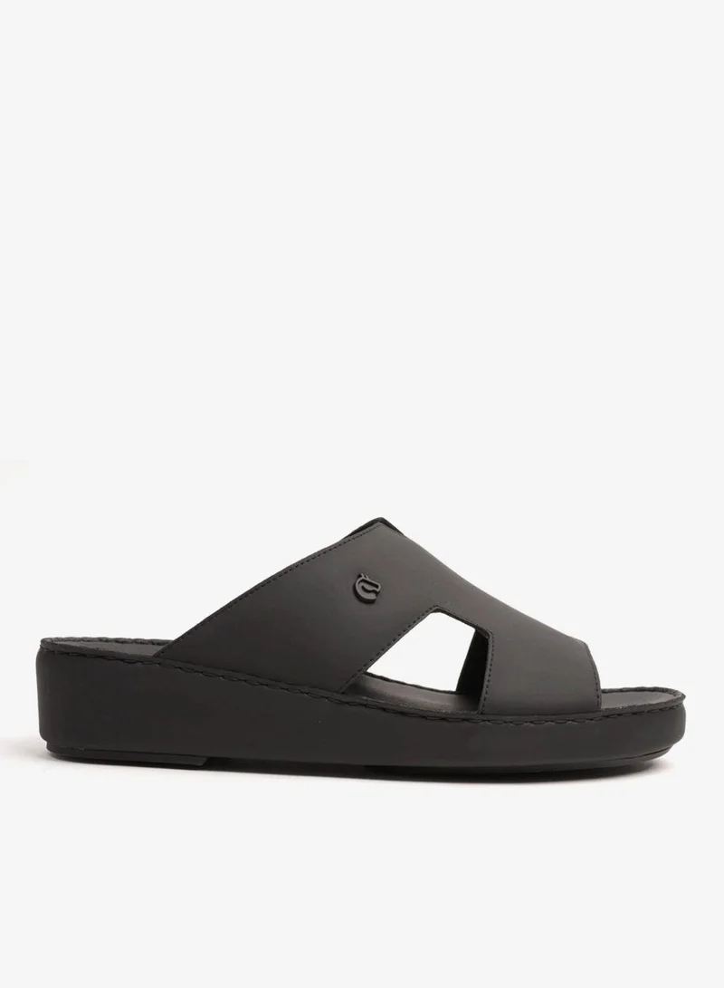 UOMO CAVALIER LUXURIOUS ARABIC SANDLS FOR MEN'S BLACK