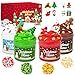 Wondrus Christmas Slime Kit Party Favors Supplies for Kids 8 PackSmall Basket Stocking Goody Bag Stuffers Gifts Presents for Teens Boys GirlsHoliday Classroom Games Activities Prizes Giveaways for Student - Image 2