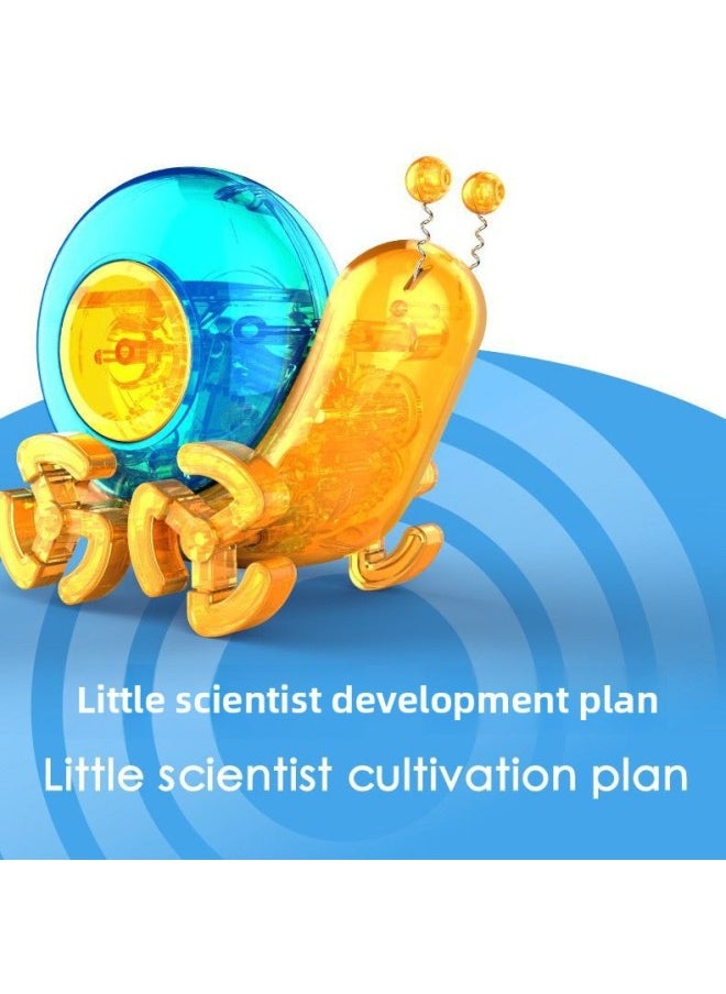 Children's Science And Technology Small Production Science Experiment Steam Science And Education Toy Teaching Organization DIY Solar Small Snail-Color:TXX-033(36PCS)  - Image 3