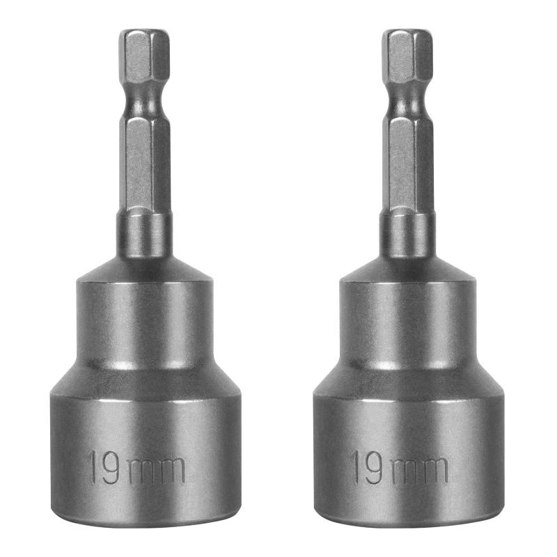 Drill Adapter 19mm Hex Shank Socket Adapter - Quick Connect Power Nut Driver for RV Leveling Jack Tool - Image 1