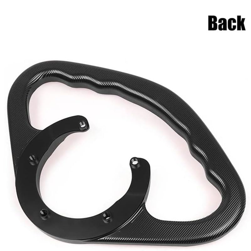 GYMARK Motorcycle Accessories Passenger Hand Grip Fuel Tank Armrest for Yamaha R1 R6 YZF-R25 YZF-R3 YZF1000 Safety Grab Bar (Black) - Image 3