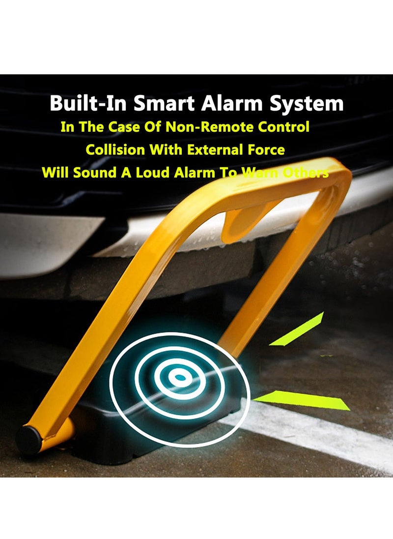 VICTGOAL - Car automatic remote control parking lock device to prevent others from occupying parking spaces, with collision alarm, including 1 remote control and 1 automatic unlocking sensor - Image 1