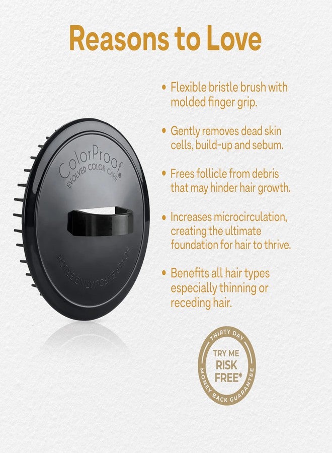 Colorproof Scalp Brush for Thinning Hair, Scalp Exfoliator Brush for Thicker-Looking Hair - Encourages Hair Growth & Removes Buildup - Image 2