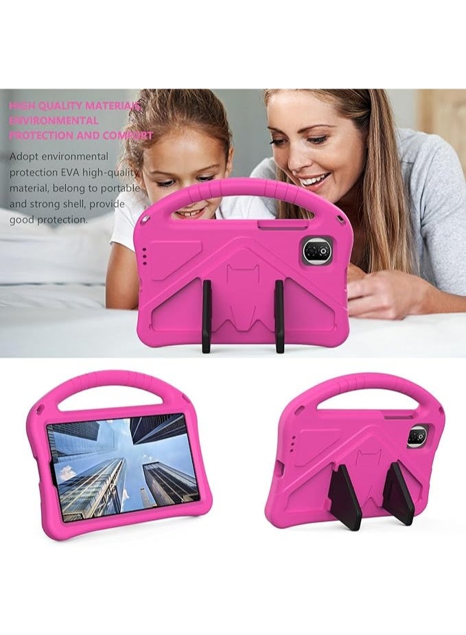 Shockproof Case Compatible with Honor Pad X7 8.7 Inch 2025 Lightweight EVA Kids Friendly Shockproof Protective Cover with Invisible Bracket and Handle - Image 3