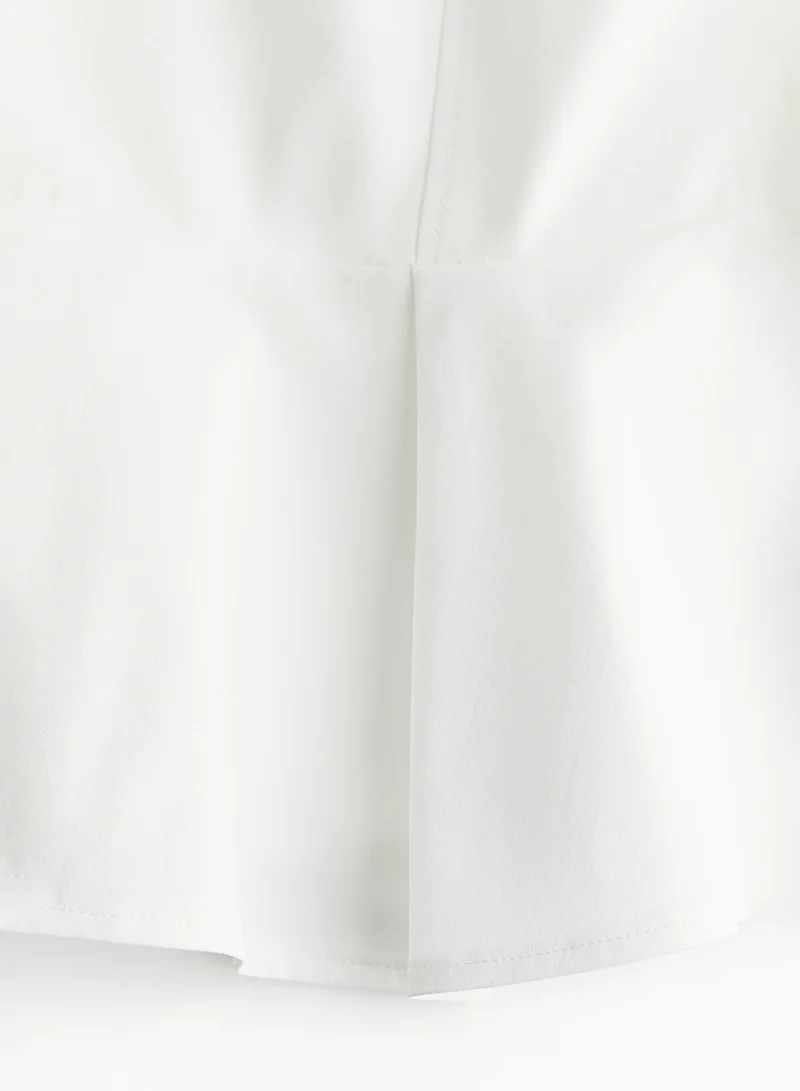 H&M Peplum Bandeau Top