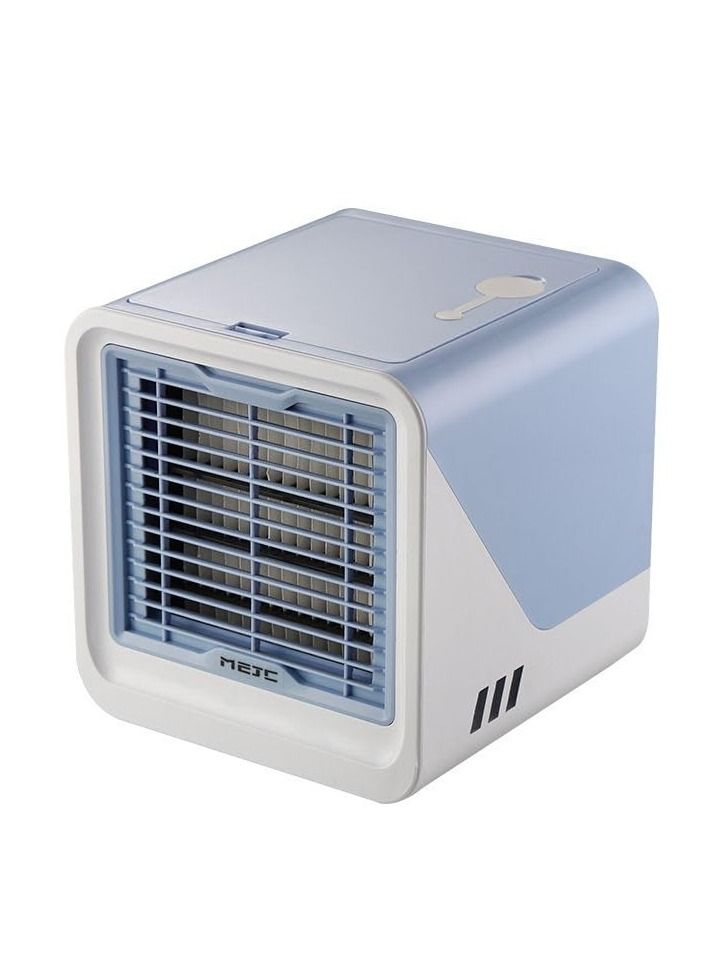 Cool Baby COOLBABY Portable Air Conditioner Personal Cooling Fan Large Capacity Water Tank Quiet Mini Conditioner Desktop Fan For Home Bedroom Travel and Office Energy Rating A BLUE - Image 1
