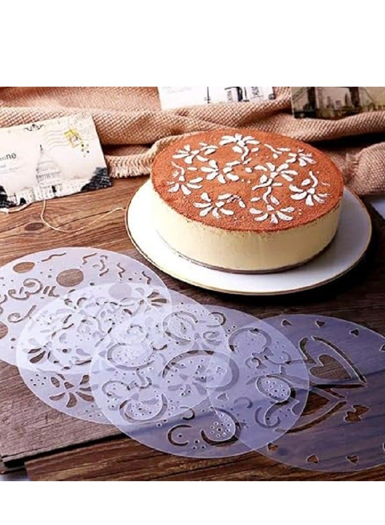 مجموعه من 5 قطع وشوش تزيين وجه الكيك والتورته - اشكال متعدده  - Image 1