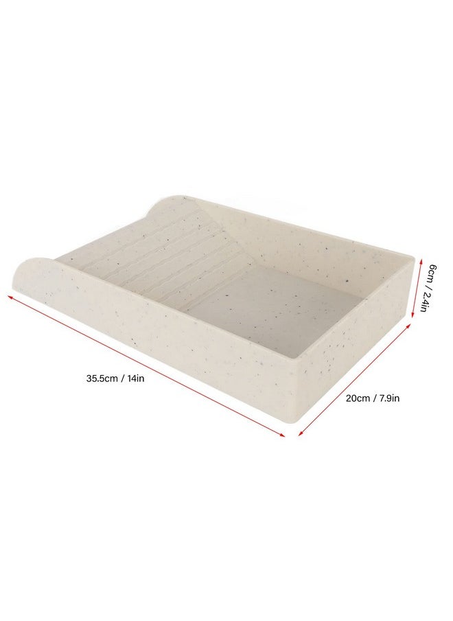 Zerodis Zerodis Reptile Tortoise Turtle Feeding Dish, Reptile Food Dish with Ramp and Basking Turtle Food and Water Bowl Slip Also Fit for Bath Horned Frogs Lizards Amphibians  - Image 5