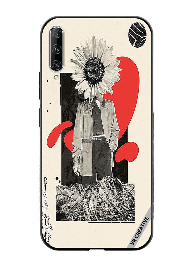 VR CREATIVE Protective Case Cover For Huawei Nova Y9S Flower Face Of A Man Design Multicolour - Image 1