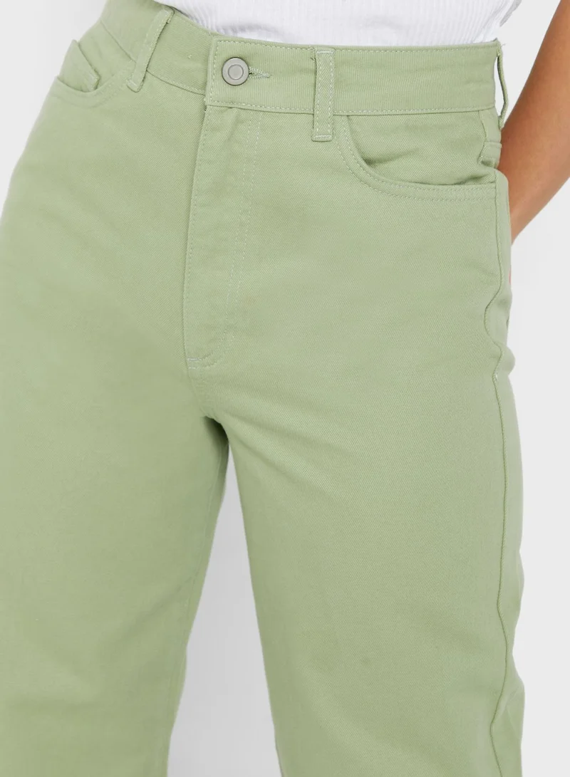 ALIGNE High Waist Straight Jeans