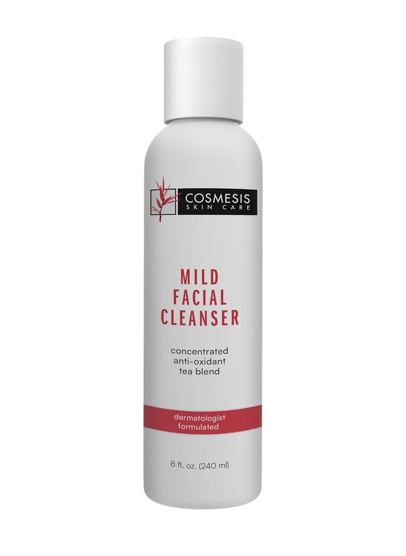 Cosmesis Skin Care Cosmesis Mild Facial Cleanser - 8 fl oz Gentle Daily Cleanser for Refreshed Skin with Plant-based Ingredients for All Skin Types.  - Image 1