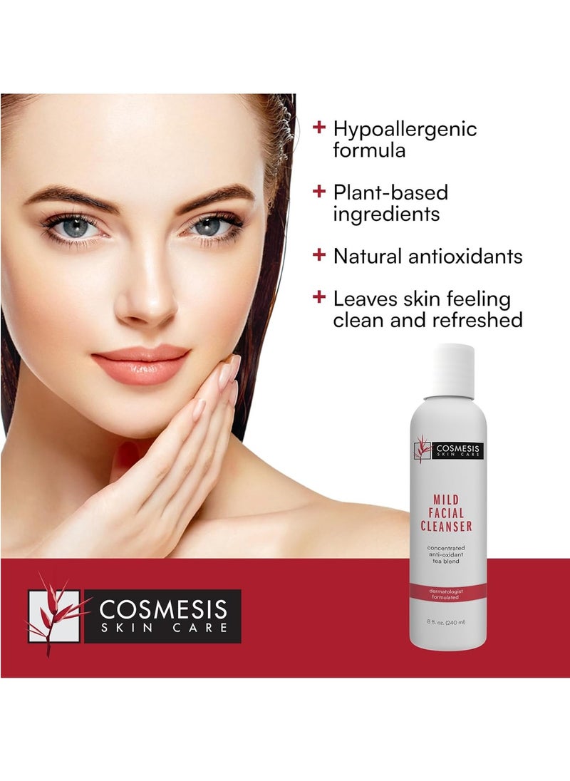 Cosmesis Skin Care Cosmesis Mild Facial Cleanser - 8 fl oz Gentle Daily Cleanser for Refreshed Skin with Plant-based Ingredients for All Skin Types.  - Image 2