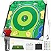 IGRL Golf Chipping Game Set 71 X 71 in Large Golf Practice Mat with 2 Adjustable Clubs Hitting Mat 24 Sticky Balls 2 Golf Tees Scoreboard Carry Bag Indoor Outdoor Training Game for Adults - Image 2