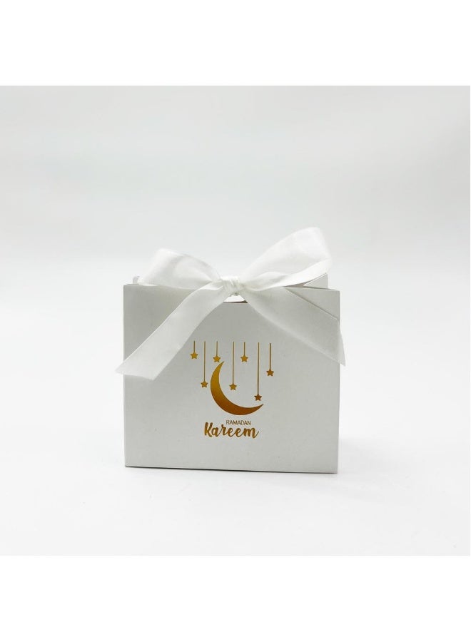 50 Pieces Candy Packaging Cardboard Box For Eid Mubark Ramadan Kareem Party Souvenir Gift Boxes