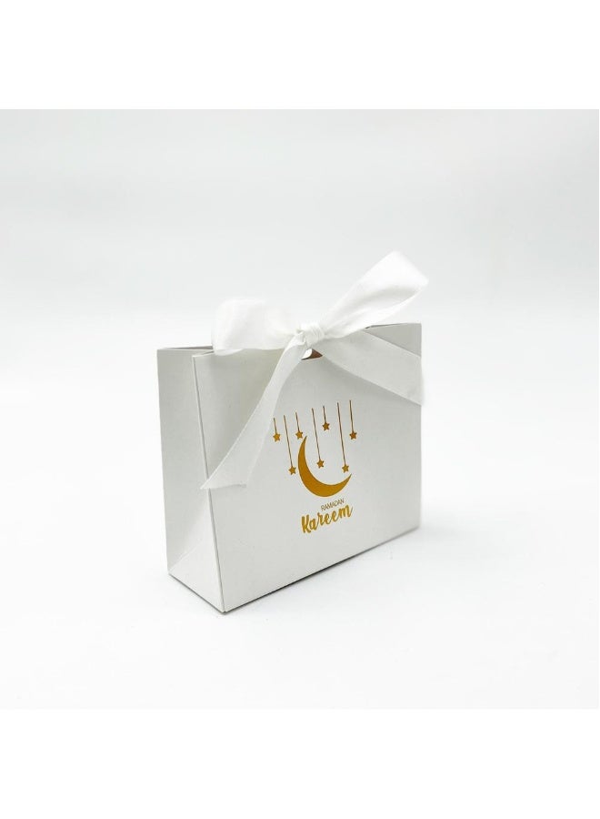 50 Pieces Candy Packaging Cardboard Box For Eid Mubark Ramadan Kareem Party Souvenir Gift Boxes