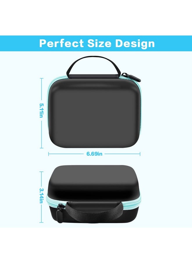 casmilee - Kids Instant Camera Case Compatible With Vtech Kidizoom Printcam & Thermal Rolls Print Camera Refill Paper Creator Cam Accessories Travel Storage Bag Only (Black) - Image 1