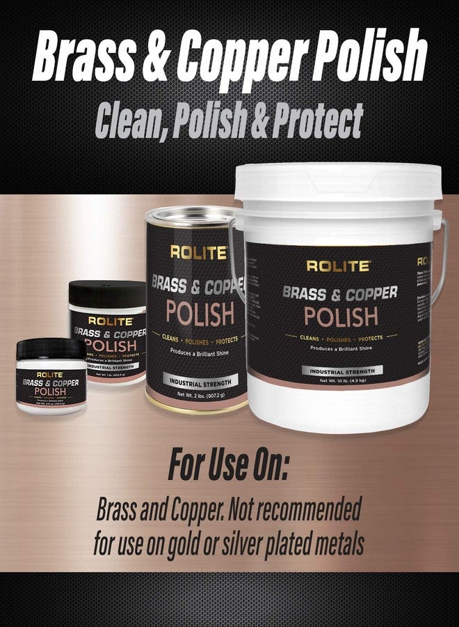 Rolite Brass Copper Polish 4.5 Oz Instant Tarnish Remover for Antiques Cookware Jewelry Marine Automotive Metal Brightener - Image 3