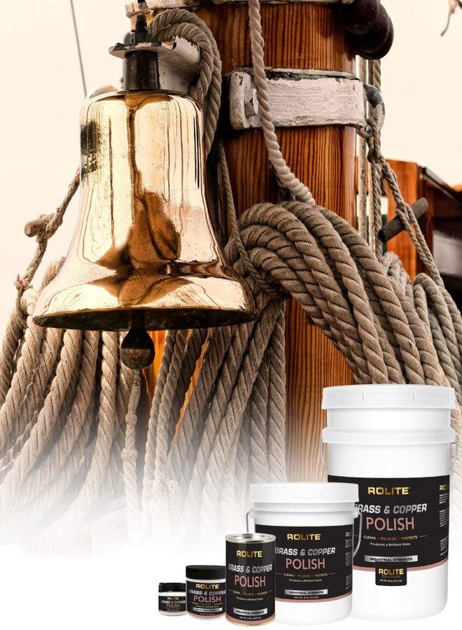 Rolite Brass Copper Polish 4.5 Oz Instant Tarnish Remover for Antiques Cookware Jewelry Marine Automotive Metal Brightener - Image 5
