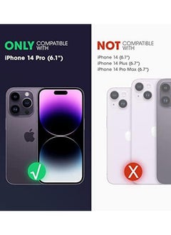 SupCase Unicorn Beetle Style Series Case For Iphone 14 Pro 6.1 Inch 2022 Premium Hybrid Protective Slim Clear Case  - Image 2