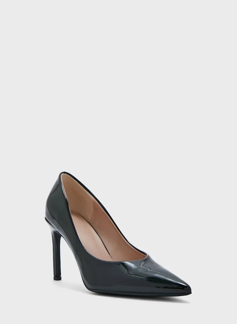 Truffle Patent Minimalist Pumps