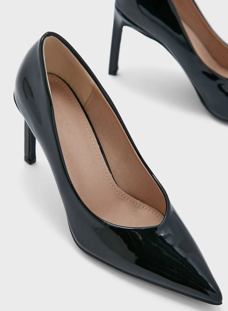 Truffle Patent Minimalist Pumps