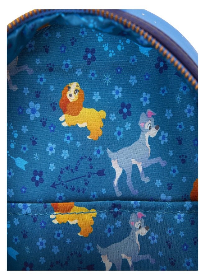 Loungefly Disney Lady and The Tramp 70th Anniversary Mini Backpack - Image 4