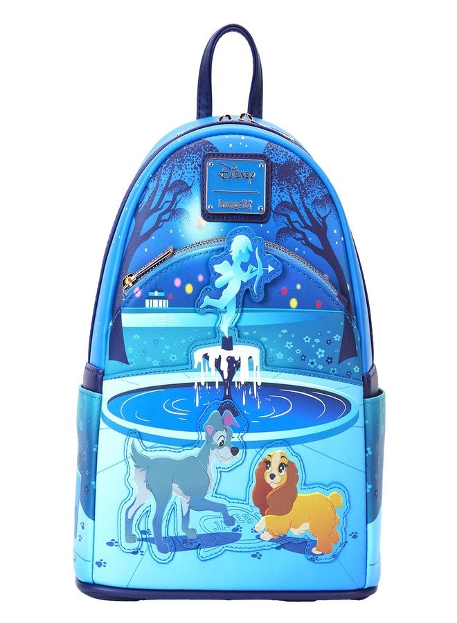 Loungefly Disney Lady and The Tramp 70th Anniversary Mini Backpack - Image 1