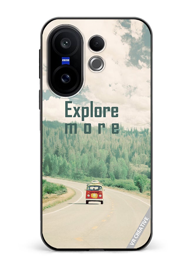 Protective Case Cover For Vivo X200 FE Explore More Design Multicolour