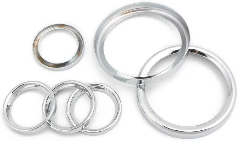 Wivplex Motorcycle Speedometer Trim Ring for Harley - Image 2