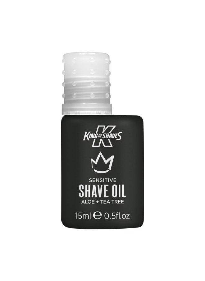 King of shaves King Of Shaves Sensitive Shaving Oil, Shaving Oil For Men, QUAD PACK 0.51 fl oz  - Image 2