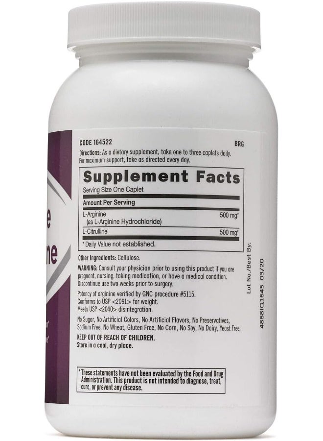 GNC L-Arginine And L-Citrulline - Image 2