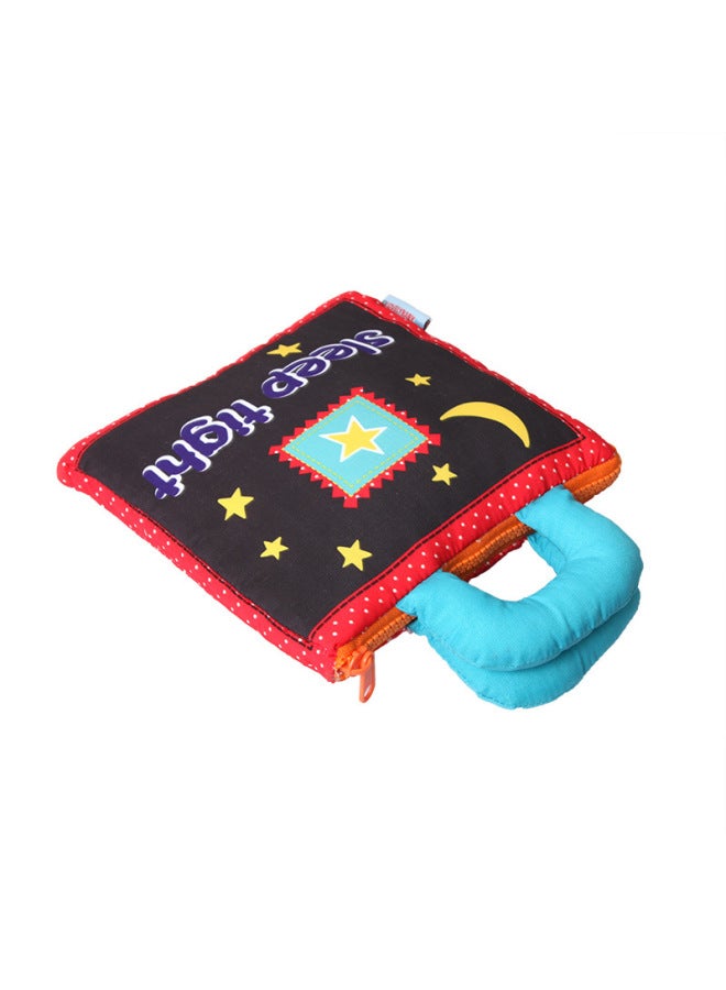 bbsky Baby Cloth Book Bear Three-dimensional Cloth Book Baby Early Education Parent-child Interaction Story Book - Image 3
