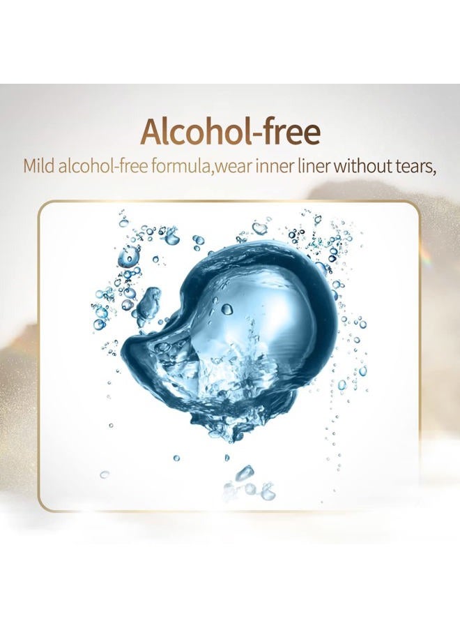 CATKIN Liquid Eyeliner Pen Ultra-fine Waterproof Smoothy Stay 24 hrs Long Lasting Quick Drying for Sensitive Eyes Alcohol Free Very Black - Image 3
