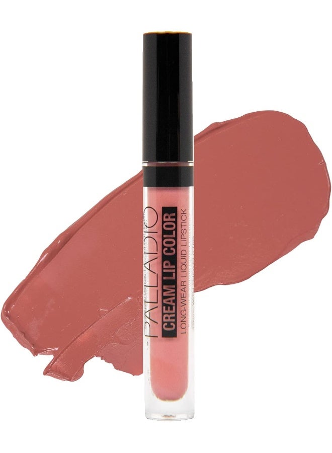 PALLADIO أحمر شفاه سائل بلون كريمي يدوم طويلاً - Image 3