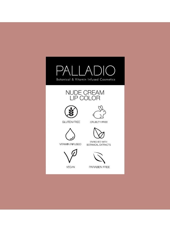 PALLADIO أحمر شفاه سائل بلون كريمي يدوم طويلاً - Image 5