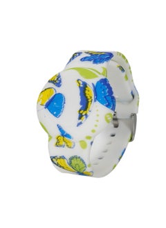 Suitable For Apple Airtag Protective Case Children's Printed Bracelet Waterproof Strap Anti-lost Locator Silicone Strap-Color:8-Applicable Model:Airtag Waterproof Printed Strap