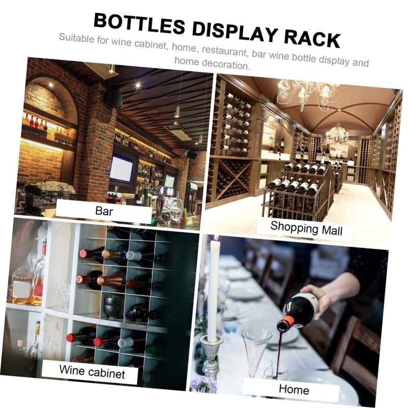 Honeycomb Wine Rack Stable Countertop Cabinet Storage Space Saving Display - Image 4