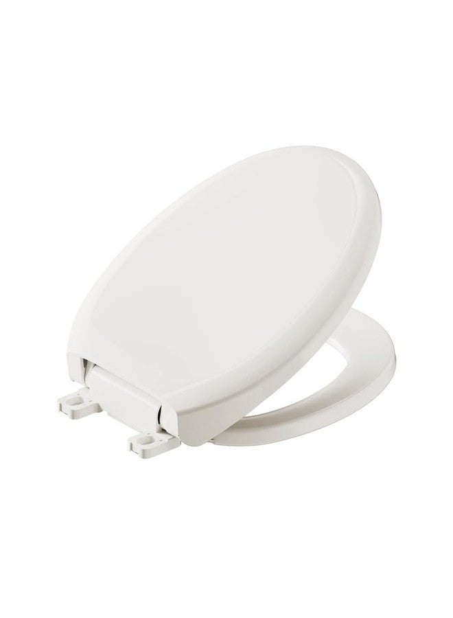 American Standard 5320B65CT.222 Champion Slow-Close Round Front Toilet Seat, Linen - Image 1
