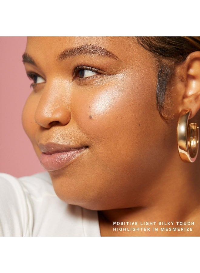 Rare Beauty Positive Light Silky Touch Highlighter – Mesmerize 2.8g | Rose Bronze Glow, Ultra-Smooth Powder Highlighter, Long-Lasting Radiance - Image 2
