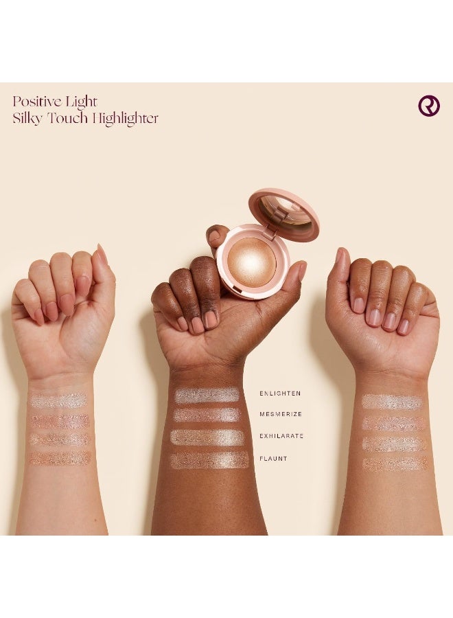 Rare Beauty Positive Light Silky Touch Highlighter – Mesmerize 2.8g | Rose Bronze Glow, Ultra-Smooth Powder Highlighter, Long-Lasting Radiance - Image 4